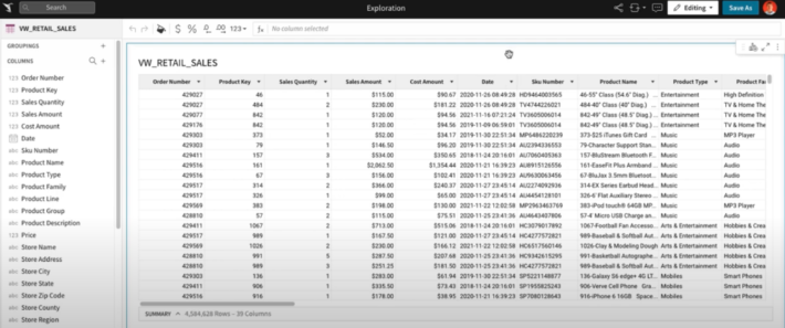 ▲ Sigma产品用Excel Spreadsheet的形态方便用户使用数据